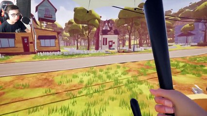 RUZIE MET DE BUURMAN !! | Hello Neighbor #1