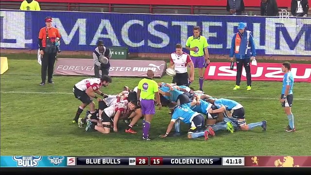 Bulls v Lions - 2nd Half - Currie Cup 2017