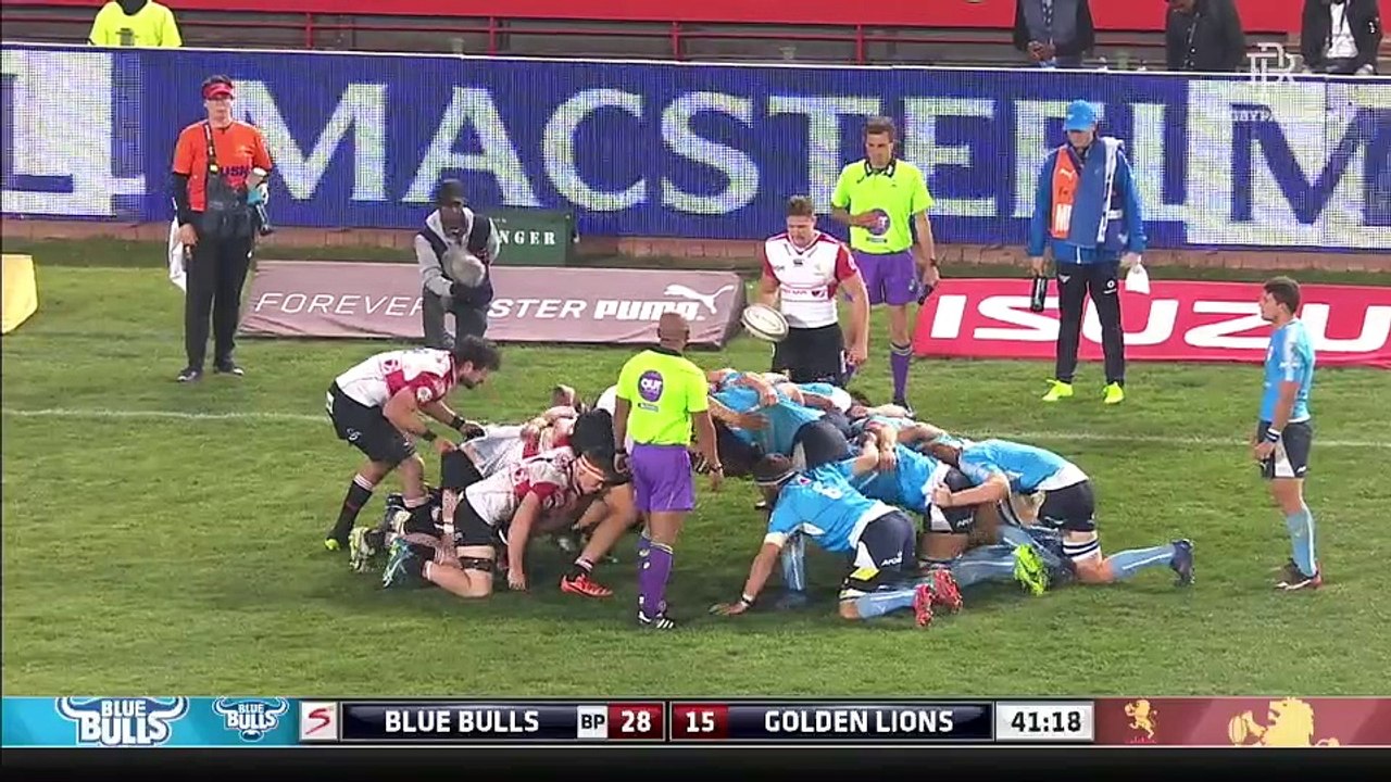 Bulls v Lions - 2nd Half - Currie Cup 2017