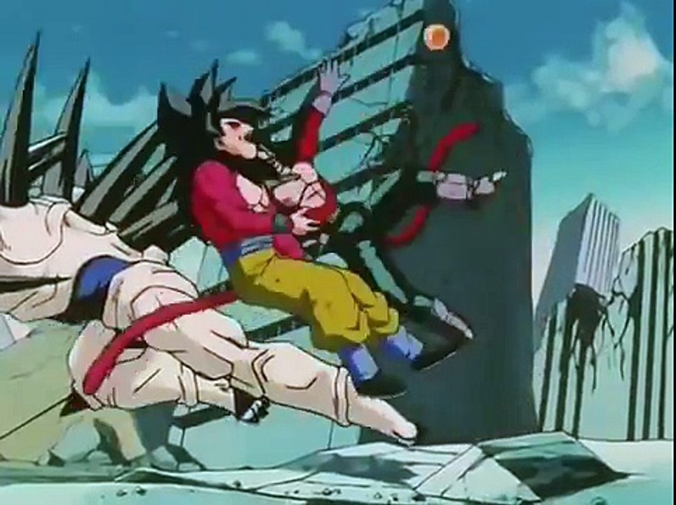 四星球を食べた超サイヤ人4悟空[ドラゴンボールGT]
