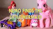 NEMO FINDS THE LITTLE MERMAID POWER PIPES FINDING DORY DIZZY PRINCESS PONY Toys BABY Videos, PRINCESS ARIEL , TOM AND JE
