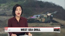 South Korean military conducts live-fire exercise near Western border with North Korea