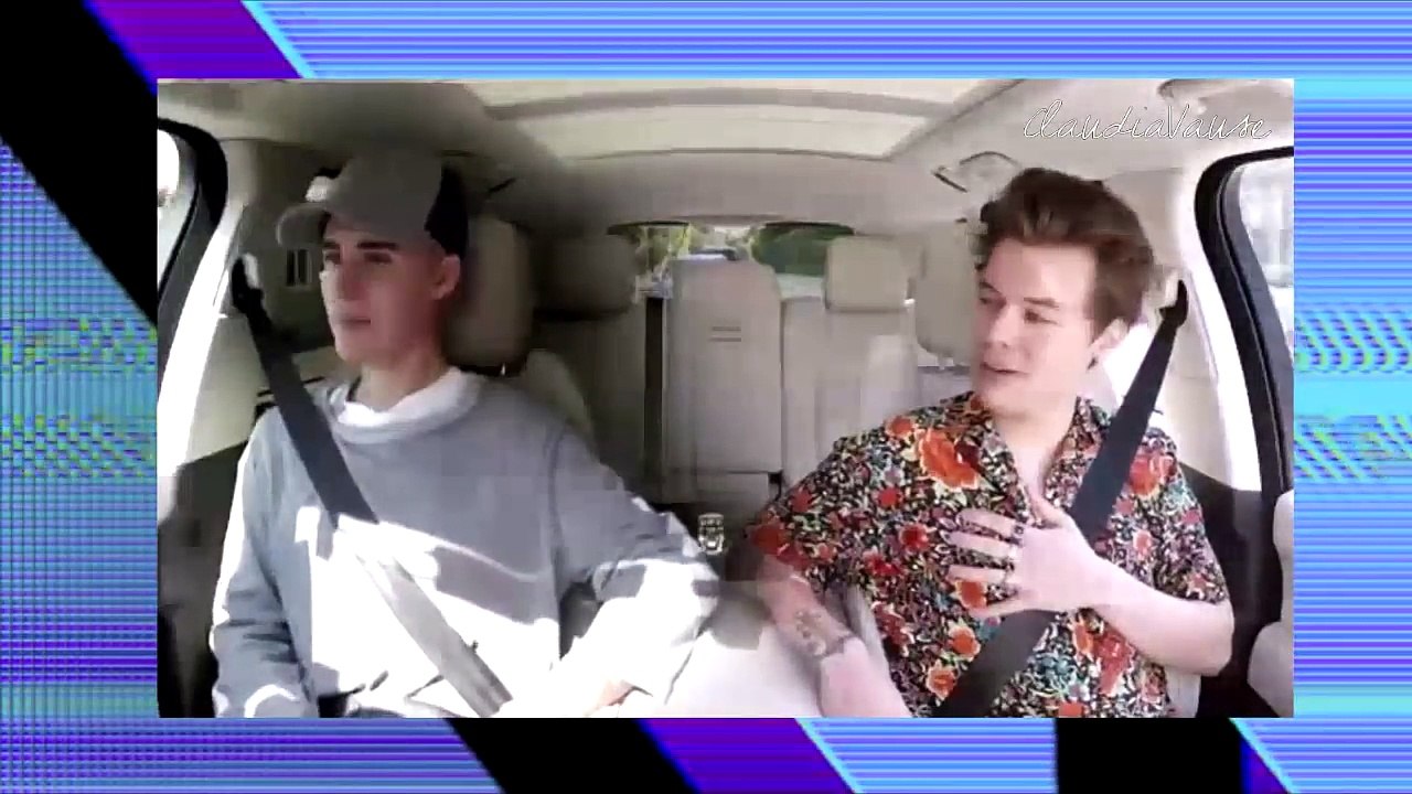 Justin Bieber & Harry Styles Carpool