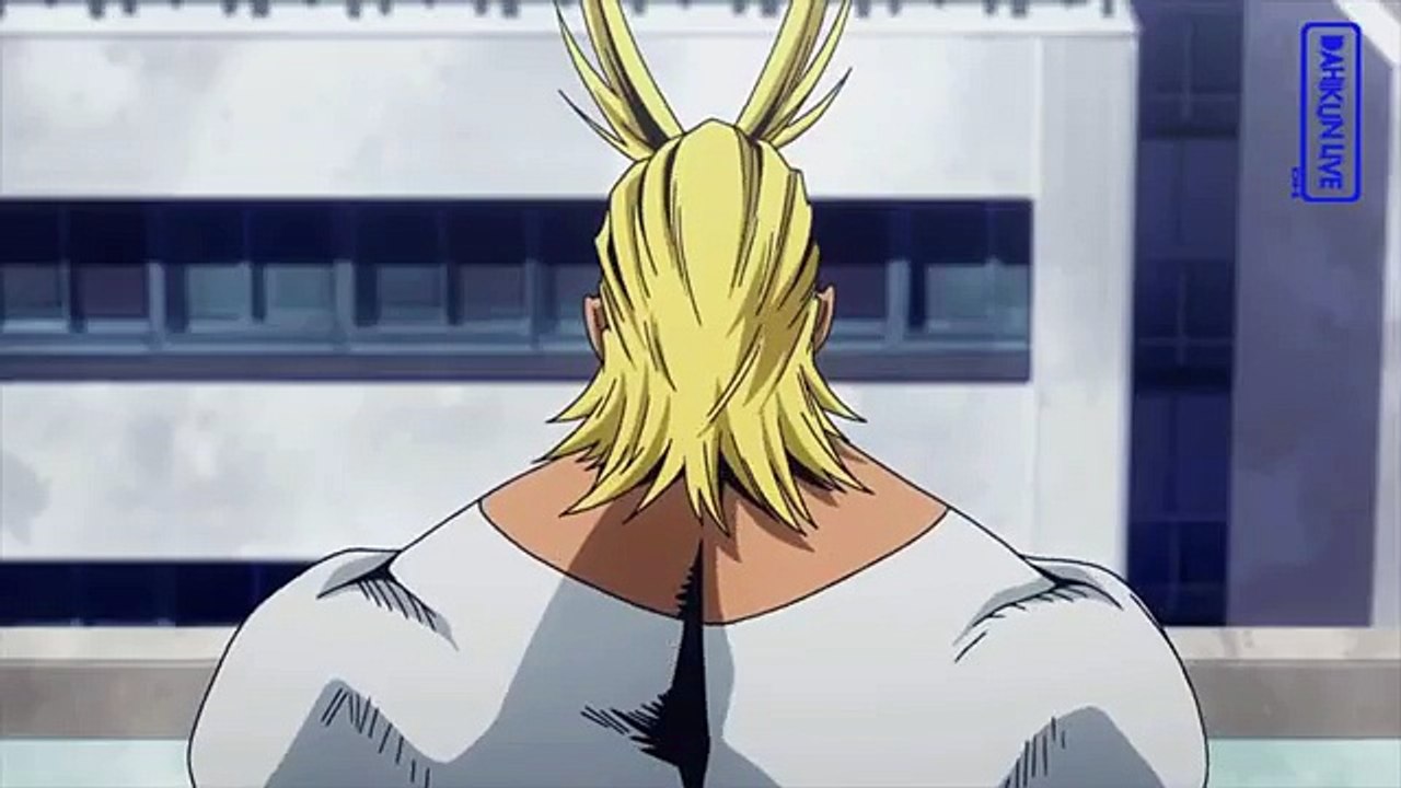 Deku asks All Might if he could also be a hero like him - Boku no Hero Academia