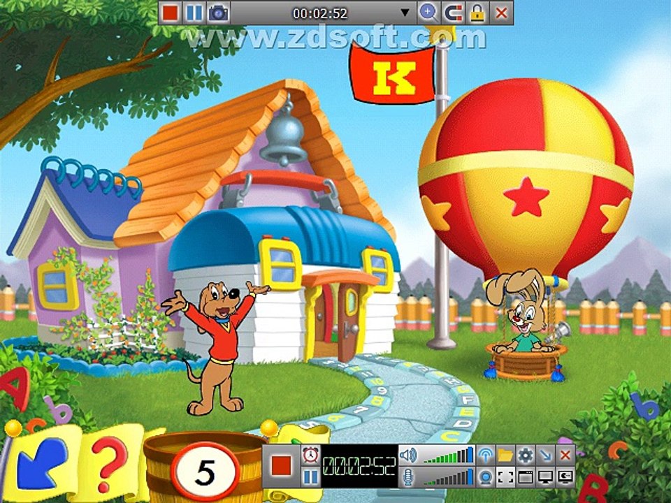 JumpStart Advanced Kindergarten Part 3 Hopsalot, CJ, Edison, Eleanor