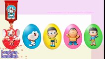 ドラえもん アニメおもちゃ❤️スライム えのぐ カラフルたまご いたずら ひみつ道具 おもちゃアンパンマン animation Doraemon Slime Surprise Eggs