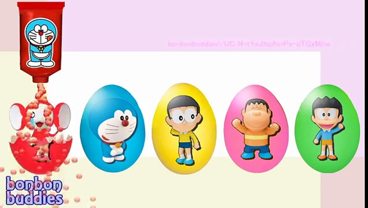 ドラえもん アニメおもちゃ❤️スライム えのぐ カラフルたまご いたずら ひみつ道具 おもちゃアンパンマン animation Doraemon Slime Surprise Eggs