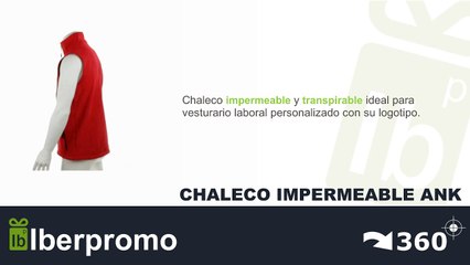 Chalecos publicitarios baratos: Chalecos impermeables Ank