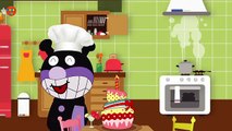 アンパンマン アニメ #28 ❤️ ばいきんまん ケーキを作る ❤ おもしろアニメ anpanman animation