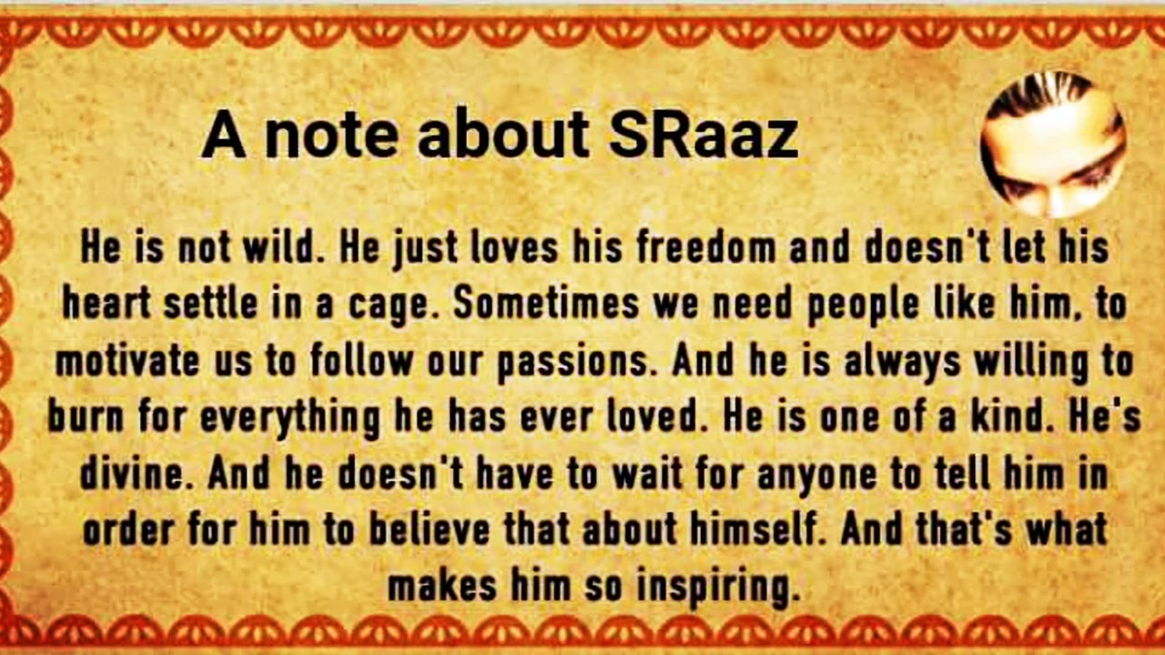 Note about Raaz