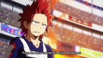 Kirishima vs Tetsutetsu - Boku no hero academia season 2 episode 8