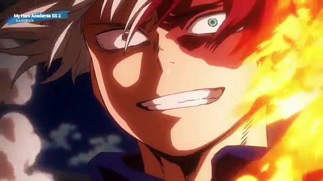 Todoroki Badass Moment #3 Todoroki vs Midoriya Boku no Hero Academia