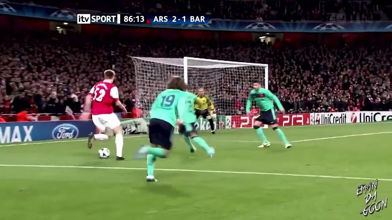Best Match ● Jack Wilshere vs Barcelona ● 2011 [ITV HD]