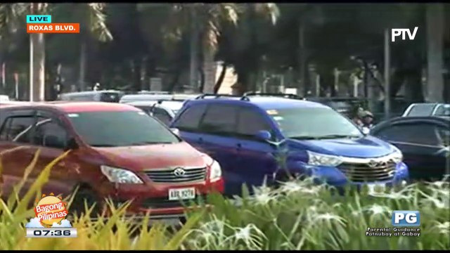 TRAFFIC UPDATE: Roxas Boulevard