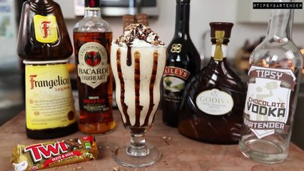 Twix & Chocolate Milkshake Tipsy Bartender