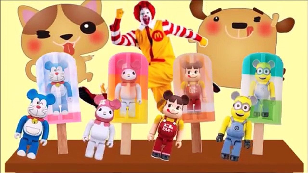 機関車トーマス ドラえもん アニメおもちゃ♪こども向け カラフルアイスクリーム いたずら スライムで変身 たまご 赤ちゃん泣き止む アンパンマン  Thomas & Friends anpanman