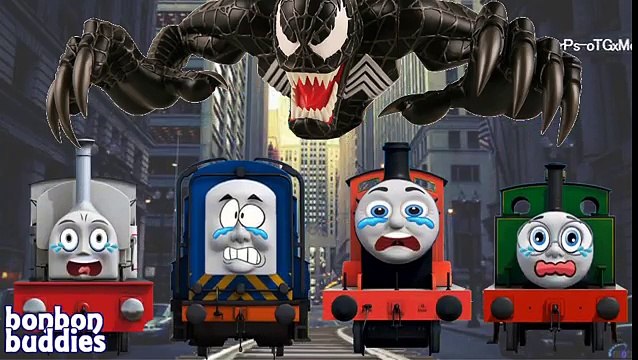 機関車トーマス♪電車 車 子供向け♪ Thomas & Friends トーマス アンパンマン きかんしゃのおもちゃアニメ♪赤ちゃん泣き止む お化け 妖怪 Thomas and Monster