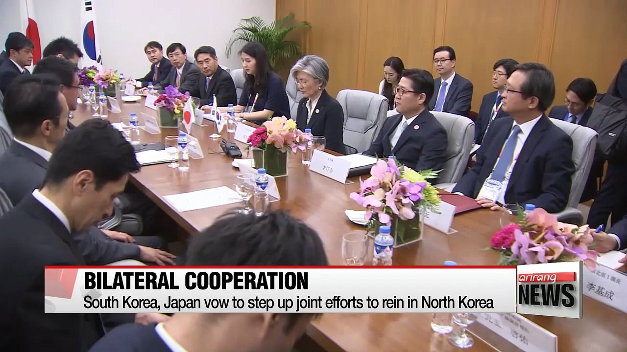 Seoul's FM offers to resolve difficult issues through talks with Japan