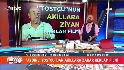 ''Aydınlı Tostçu''dan akıllara zarar reklam filmi