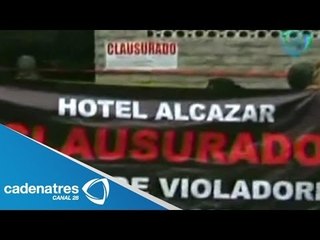 Activistas clausuran hotel donde fue agredida sexualmente Yakiri Rubio