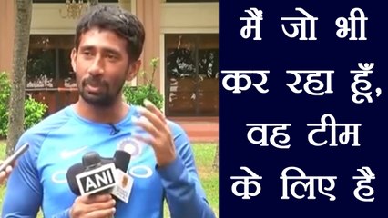 India vs Sri Lanka: Wriddhiman Saha says, Whatever he do is dedicated to the team । वनइंडिया हिंदी