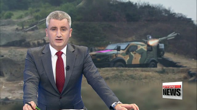 South Korean military conducts live-fire exercise near western border with North Korea