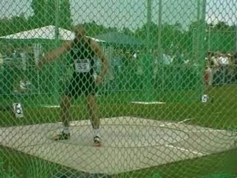 Athlé lancer disque 2007 Robert Harting Halle