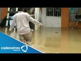 Desalojan a 18 colonias de Agua Dulce por desbordamiento de río en Veracruz