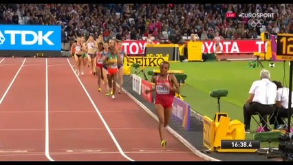 Ethiopia Almaz Ayana Wins 10 000m and Tirunesh Dibaba finished in second place