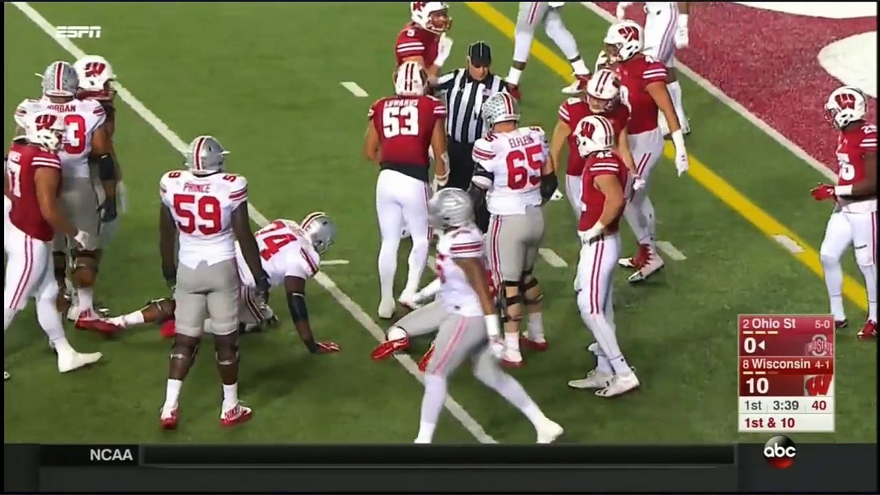 Ohio State Buckeyes at Wisconsin Badgers in 30 Minutes 10/15/16