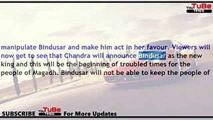 Chandra Nandini, 8th Aug 2017 News, Bindusar’s ,new love story, begins with, deep hatred
