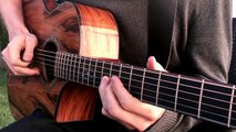 Comfortably Numb Solo Pink Floyd Acoustic Guitar Cover Video