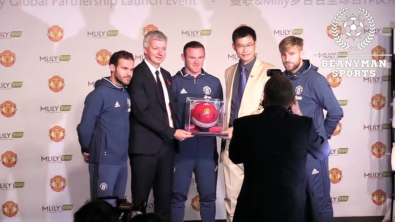 Luke Shaw On Schweinsteigers Return Bryan Robson Interview Manchester United Sponsorship