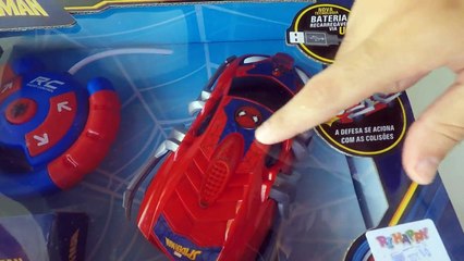 O CARRO DE CONTROLE REMOTO COM PATAS DE ARANHA!