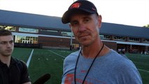 Oregon State coach Gary Andersen evaluates Beavers first scrimmage