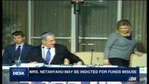 i24NEWS DESK | Mrs. Netanyahu may be indicted for funds misuse | Tuesday, August 8th 2017