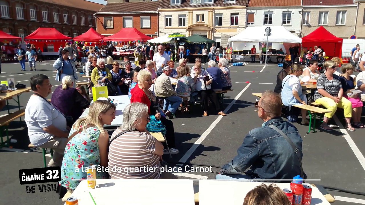 A la Fête de quartier place Carnot à Saint Pol sur Mer