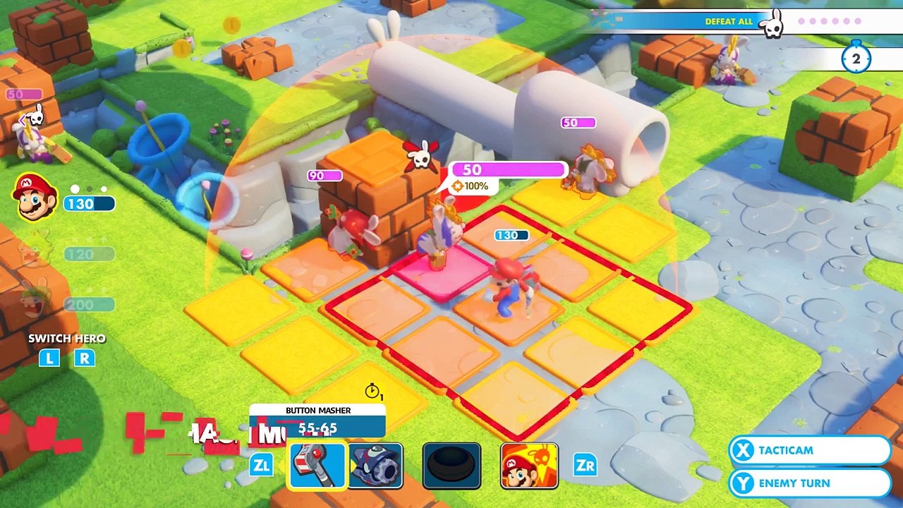 Mario + Rabbids Kingdom Battle - Mario Character Gameplay Trailer