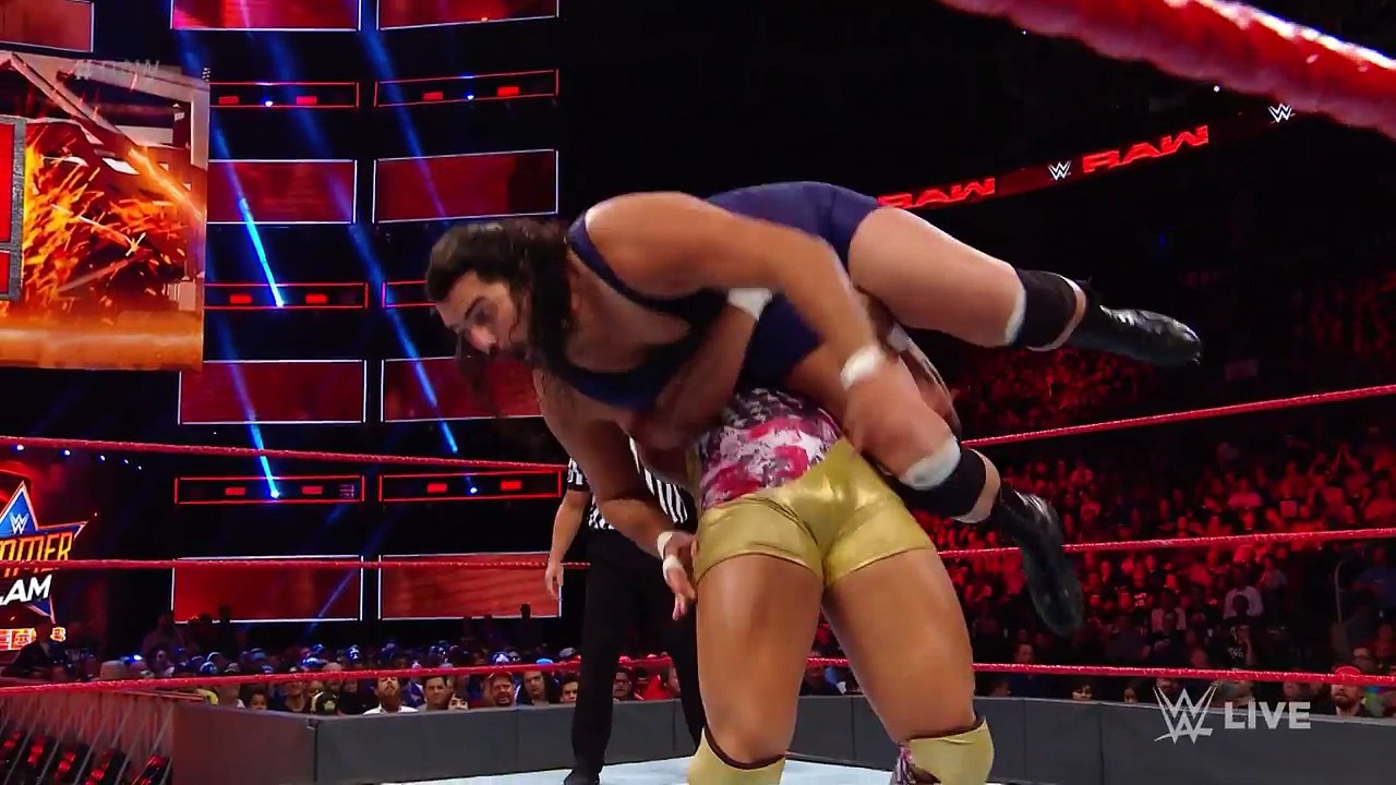 Jason Jordan vs. Jean-Pierre Goulet- Raw, Aug. 7, 2017