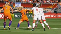 2017 Kadınlar Avrupa Futbol Şampiyonası: Hollanda - Danimarka (Özet)