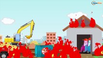 New Monster Truck Vs Color Truck Monster - Children Cartoon 1 HOUR Compilation 2D Kids Animation