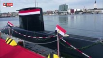 ننشر أول فيديو للغواصة المصرية الثانية من ميناء كيل قبل بدء مراسم التسليم