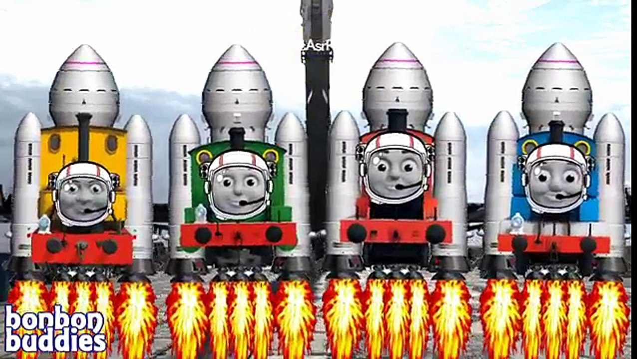 機関車トーマス ♪ 電車 車 SL こども向け ♪ Thomas & Friends トーマス...