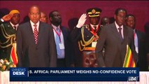 i24NEWS DESK | S. Africa: Parliament weighs no-confidence vote | Tuesday, August 8th 2017