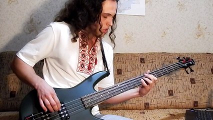 (Anesthesia) Pulling Teeth bass solo cover (Cliff Burton tribute by Andriy Vasylenko) #Tot