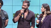 Ajay Devgn IRRITATED On A Female Reporter's Question At Baadshaho Trailer Launch