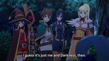 KONOSUBA Kazuma X Darkness Hint get Teased by Demon General who can read mind