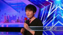 America's Got Talent 2017 Visualist Will Tsai Unbelievable Sleight of Hand Full Audition S12E01