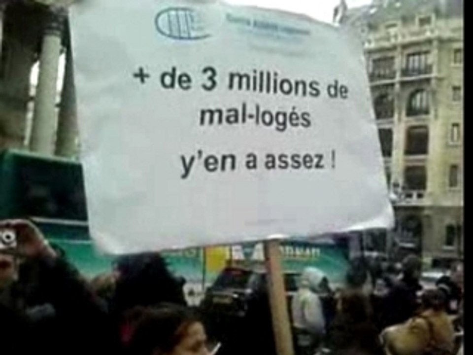 Mal Loger a Paris honte a la france 4