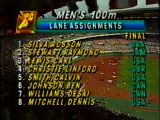 Men's 100m Final at Seoul Olympics 1988